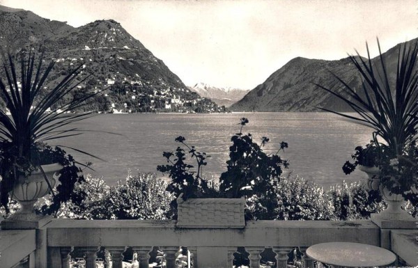 Lago di Lugano. Monte Bré e Sfondo di Porlezza Vorderseite