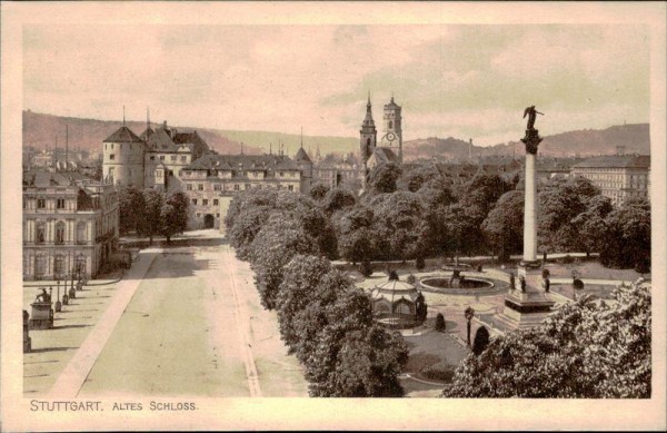 Stuttgart/Altes Schloss Vorderseite