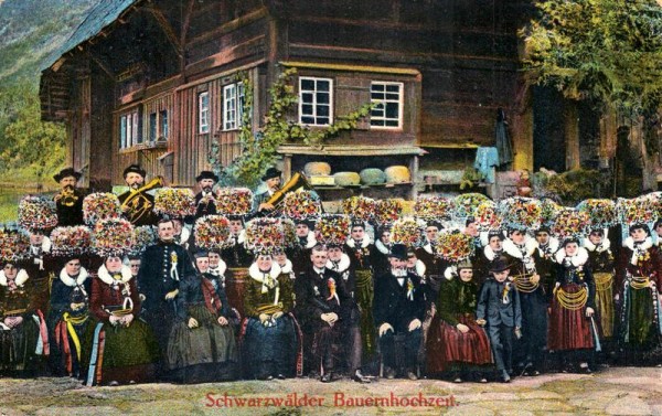 Schwalzwälder Bauernhochzeit Vorderseite