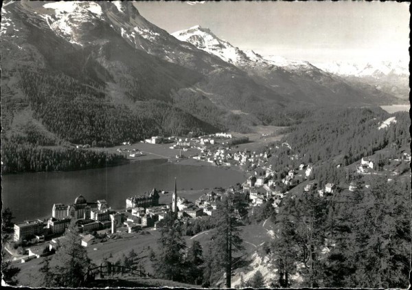 St. Moritz-Dorf mit Bad Vorderseite