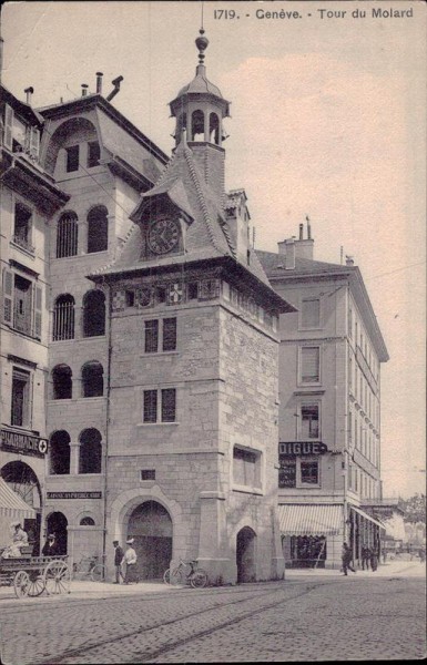 Genève - Tour du Molard Vorderseite
