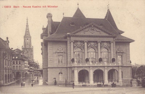 Bern - Neues Kasino mit Münster