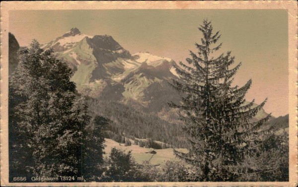 Oldenhorn (3124 m) Vorderseite