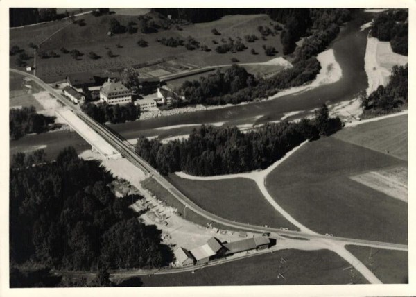 9245 Oberbüren SG, Hauptstr.-Sonnentalstr., Abt-Bedastr- Asylzentrum Thurhof, Thur Vorderseite