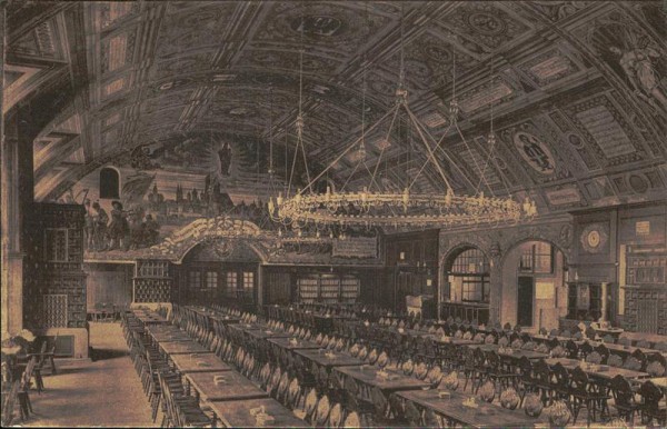 München, Hofbräuhaus, Festsaal Vorderseite
