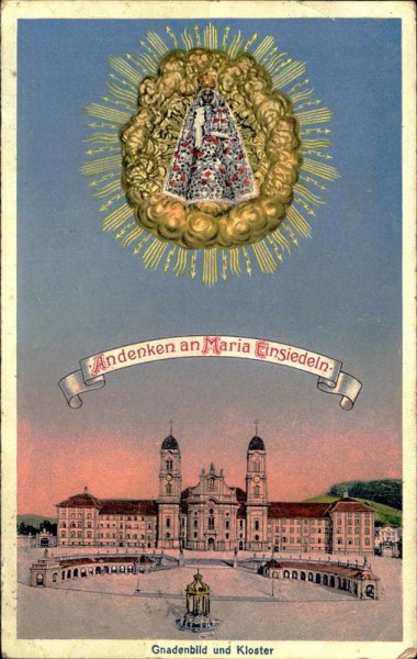 Kloster Einsiedeln Vorderseite