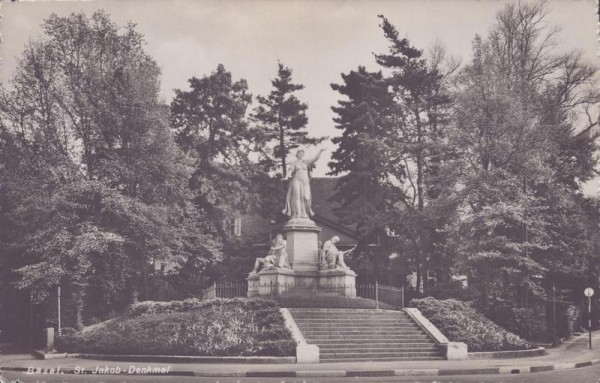 Basler St. Jakob-Denkmal Vorderseite