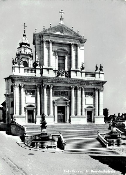 St. Ursenkathedrale, Solothurn Vorderseite