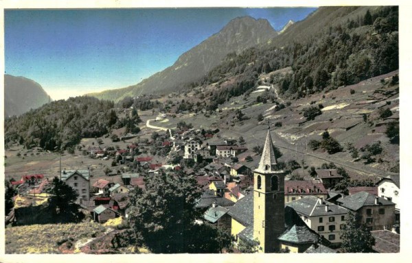 Salvan et la Barmaz, Pierre Bergüre Vorderseite