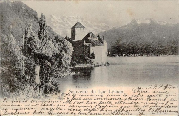 Schloss Chillon Vorderseite