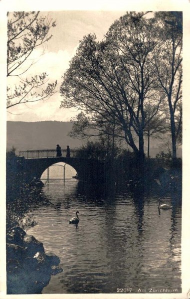 Am Zürichhorn. 1920 Vorderseite