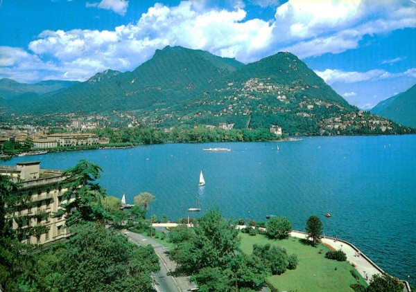 Quai e Monte Brè, Lugano Vorderseite