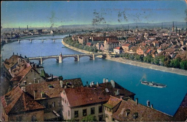 Basel, Blick von Münster Vorderseite