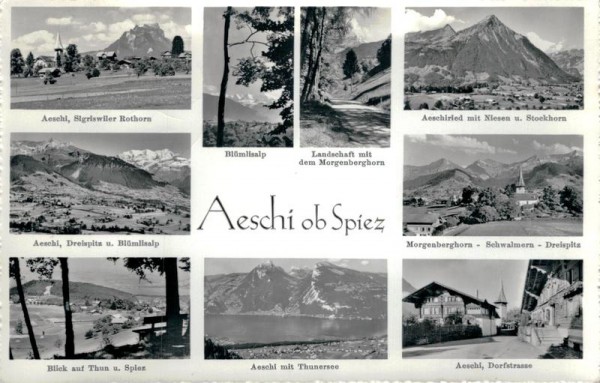 Aeschi ob Spiez Vorderseite