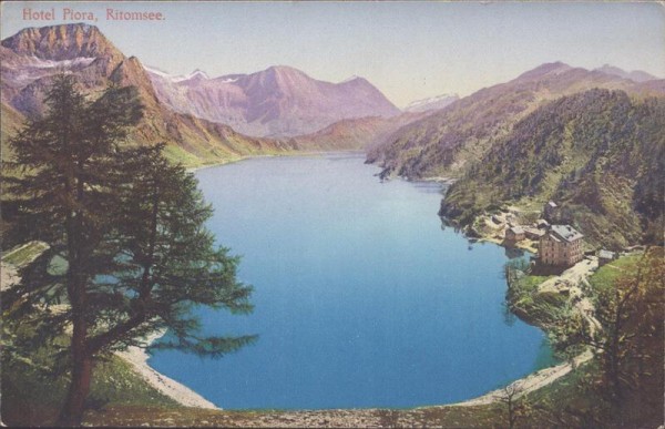 Ritomsee, Hotel Piora Vorderseite