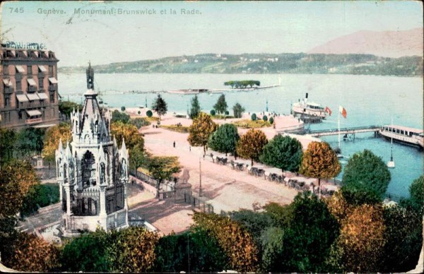 Monument Brunswick (Genf) Vorderseite