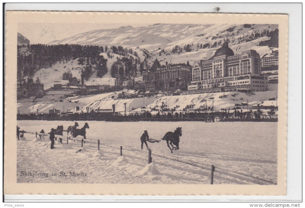 St. Moritz - Skikjöring