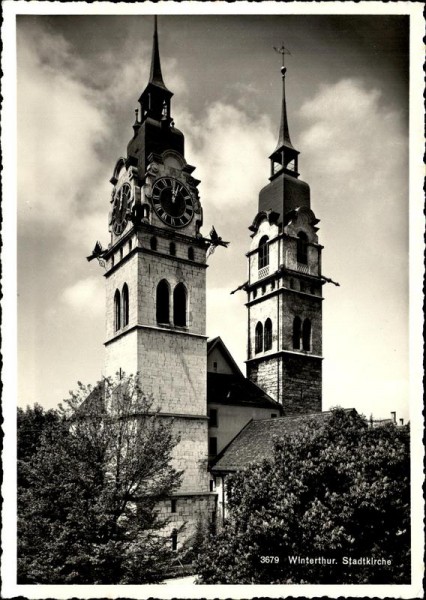 Stadtkirche (Winterthur) Vorderseite