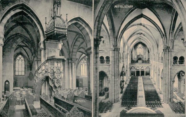 Basel, Münster Vorderseite