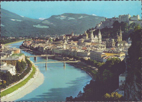 Salzburg und die Salzach