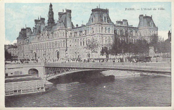 Hôtel de Ville (Paris) Vorderseite