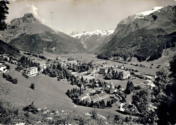 Engelberg mit Hahnen, Spannörter und Titlis Vorderseite