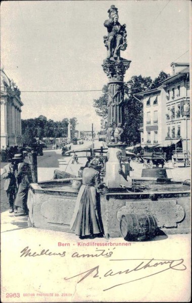 Kindlifresserbrunnen (Bern) Vorderseite