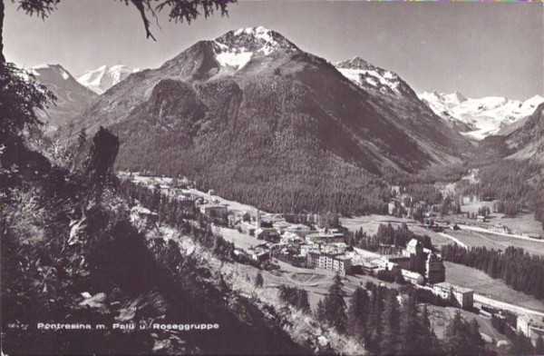 Pontresina m. Palü. und Roseggruppe