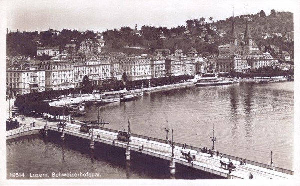 Luzern. Schweizerhofqual