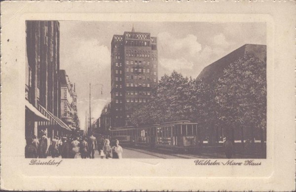 Düsseldorf, Wilhelm Marx Haus Vorderseite