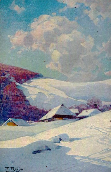 Fr. Reiss: Winter im Schwarzwald Vorderseite