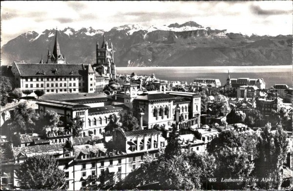 Lausanne et les Alpes Vorderseite