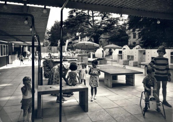 Zürich 1958, Im Saffa - Kinderland Vorderseite