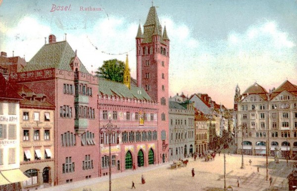 Basel, Rathaus Vorderseite