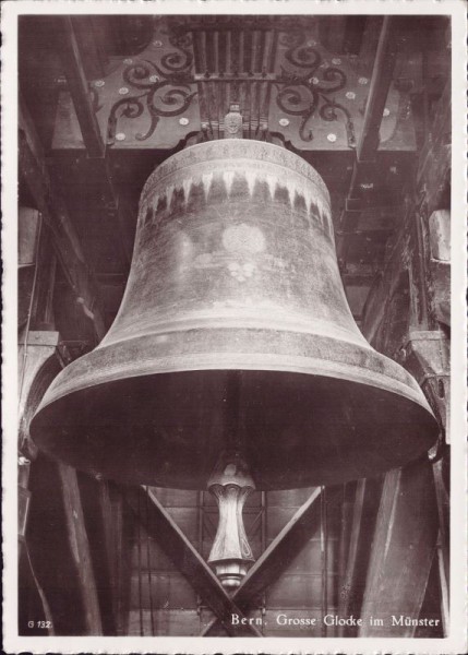 Bern - Grosse Glocke im Münster