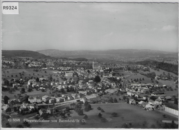 Fliegeraufnahme Bazenheid Flugaufnahme - Flugbild P. Zaugg