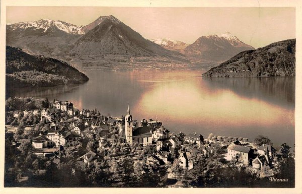 Vitznau. 1928 Vorderseite