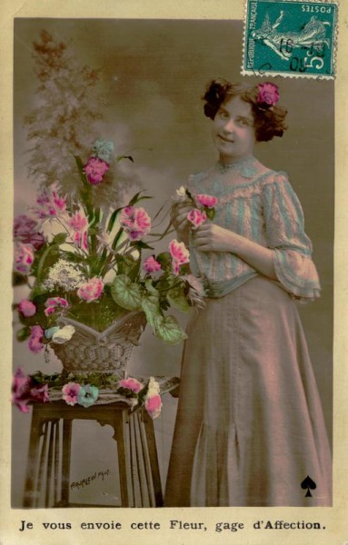 Je vous envoie cette Fleur, gage d'Affection  Vorderseite