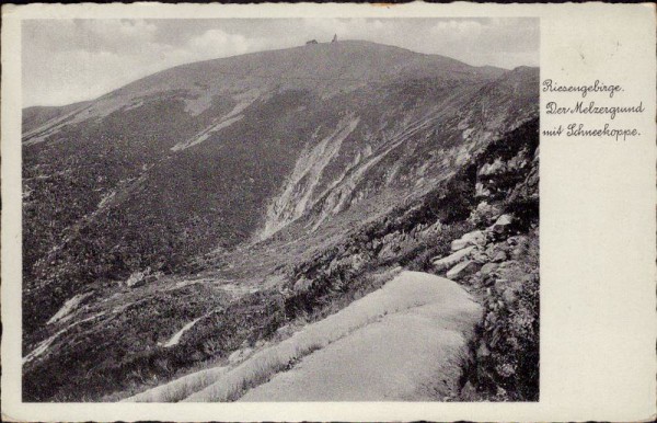 Riesengebirge, der Melzergrund mit Schneekoppe