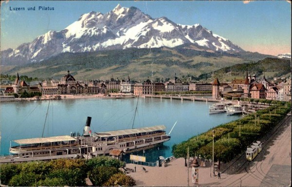 Luzern und Pilatus Vorderseite