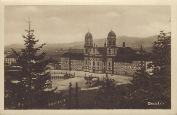 Kloster Einsiedeln Vorderseite