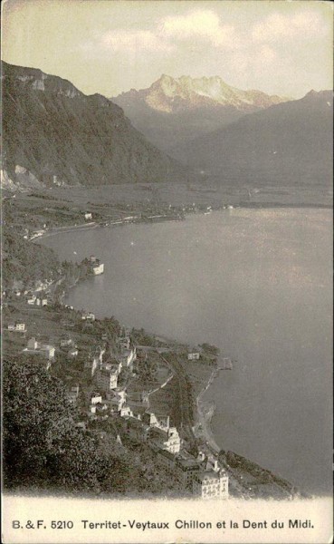 Territet-Veytaux Chillon et la Dent du Midi Vorderseite