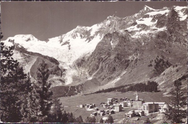 Saas-Fee - Feegletscher und Hohbalengletscher