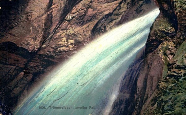 Zweiter Trümmelbachfall Vorderseite