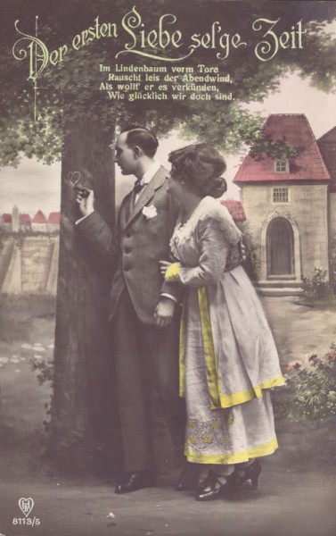 Der ersten Liebe sel'ge Zeit