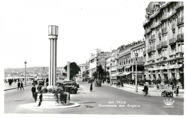 Nice, Promenade des Anglais Vorderseite