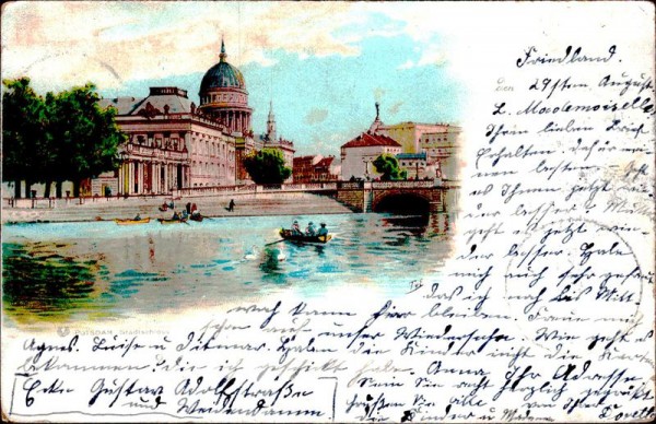 Postdam - Stadtschloss Vorderseite