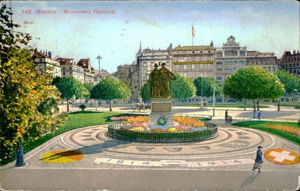 Genève, Monument National Vorderseite