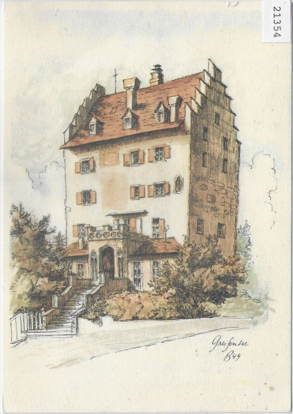 Schloss Greifensee ZH - Künstlerkarte