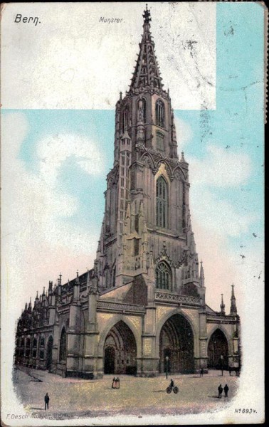 Bern. Münster Vorderseite